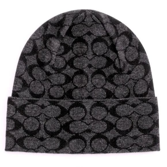 Authentic Coach Monogram Black and White Hat s-l400.jpg main image 4